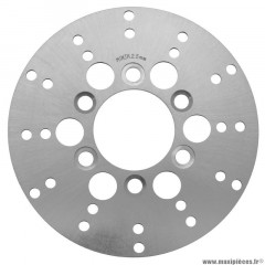 Disque de frein pour scooter kymco 50 agility après 2005 avant, top boy après 1998 avant, vitality après 2004 avant - peugeot 50 speedfight 1997-2008 avant-arrière (ext 180mm, int 58mm, 3 trous) (marque IGM)