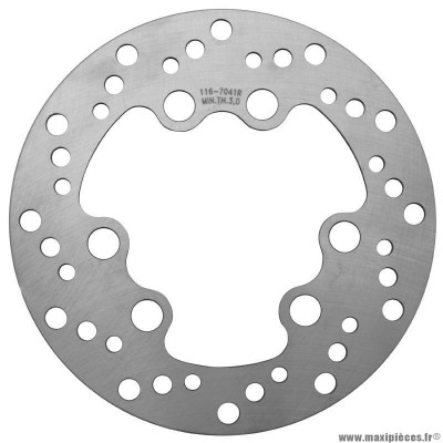 Disque de frein pour moto suzuki 50 smx après 1997 avant, rmx après 1997 avant (ext 220mm, int 100mm, 6 trous) (marque IGM)