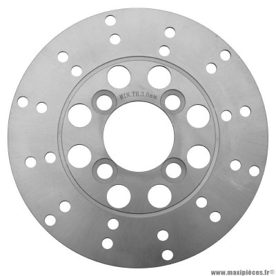 Disque de frein pour scooter mbk 50 booster après 1999 avant, ng 1995-1998 avant - yamaha 50 bws après 1999 avant, bump 1995-1998 avant (ext 180mm, int 48mm, 4 trous) (marque IGM) *Prix spécial !