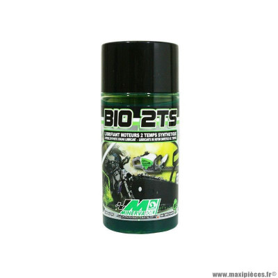 Huile moteur 2 temps marque Minerva Oil pour 50 à boite-moto 2ts 100% synthese, bio degradable (dosette 125 ml - 1 dosette pour 5l de carburant) (100% made in france)