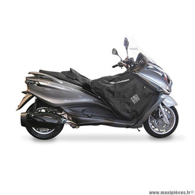 Tablier couvre jambe marque Tucano Urbano pour maxi-scooter piaggio 125-350-500 x10 après 2012 (r096-x) (termoscud) (système anti-flottement sgas)