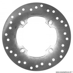 Disque de frein pour maxi-scooter honda 125 dylan 2001-2007 avant, 150 dylan 2001-2006 avant, 125 nes après 2000 avant, 125 sh 2000-2008 avant (ext 220mm, int 105mm, 4 trous) (df4059a) (marque Newfren)