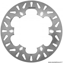 Disque de frein pour moto honda 1000 xlv varadero 2003-2011 arrière, 1300 cb superfour 2005-2013 arrière, 300 sh après 2006 avant-arrière, 125 forza 2015-2018 avant (ext 256mm, int 144mm, 6 trous) (df4103a) (marque Newfren)