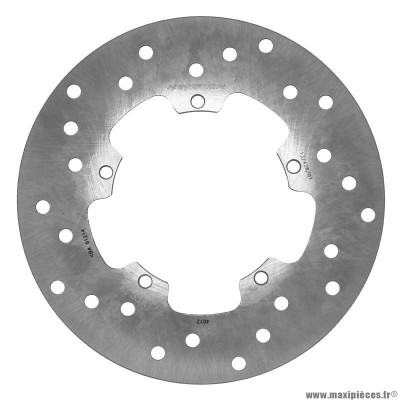 Disque de frein pour scooter piaggio 50-125 fly après 2005 avant, 50-125 vespa lx après 2005 avant, 50 free après 1997 avant / malaguti 50 f15 1997-1998 avant (ext 200mm, int 96mm, 5 trous) (df4012a) (marque Newfren)