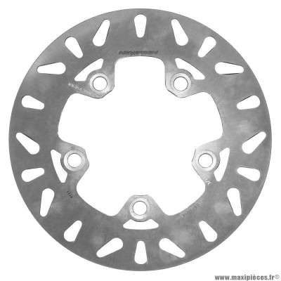 Disque de frein pour maxi-scooter suzuki 400 burgman après 2007 arrière (ext 210mm, int 89.2mm, 5 trous) (df4111a) (marque Newfren)