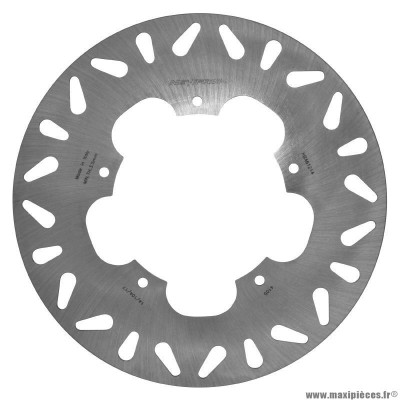 Disque de frein pour scooter peugeot 50 looxor après 2001 avant, 125 looxor après 2002 avant, 150 looxor 2002-2003 avant (ext 226mm, int 105mm, 5 trous) (df4105a) (marque Newfren)