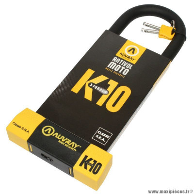 Antivol u marque Auvray k10 85 x 310mm (diamètre 18mm)