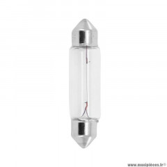 Ampoule standard 12v 5w culot sv8,5-8 (11x40) norme c5w navette blanc (feu arrière+stop) marque Osram