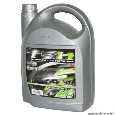 Huile moteur 4 temps marque Minerva Oil auto synthese tsh 5w30 (100% synthese pour moteurs fap diesel et essence) (5l)