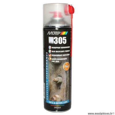 Degrippant refroidisseur marque Motip m305 (debloque par baisse soudaine de temperature -30°c) (aérosol 500ml)