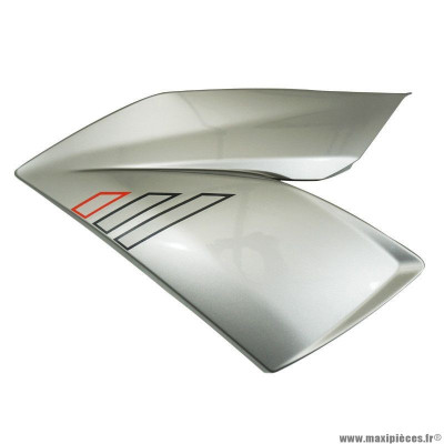 Flanc avant gauche origine piaggio pour moto aprilia 1200 caponord 2014-2016 gris metal (2H000100000YE5)