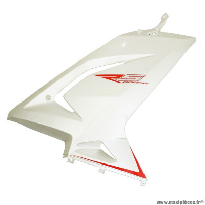 Flanc carenage droit origine piaggio pour 50 à boite aprilia 50 rs 2006-2010 blanc glam (86704100WB25)