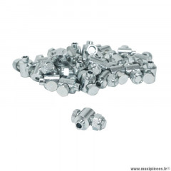 Serre câble moto 3 composants (diamètre 10mm - long 15mm) (blister de 25 pièces) (00426000-025) marque Algi