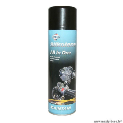 Nettoyant silkolene all in one (multi-usage sans silicone) (aérosol 500ml)