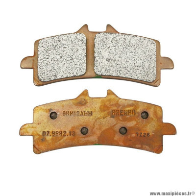 Plaquette de frein avant origine piaggio pour moto aprilia 1000 rsv-4 2013-2016 (b044583)