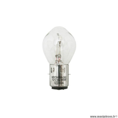 Ampoule de phare 12v-35-35w origine piaggio pour toute la gamme -219528-