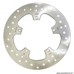 Disque de frein origine piaggio pour maxi-scooter 125-250 x7, x8, x-evo, 500 x9, 400-500 beverly / gilera 125-250-300-500 nexus / aprilia 125-300 sr-max avant (56393r)