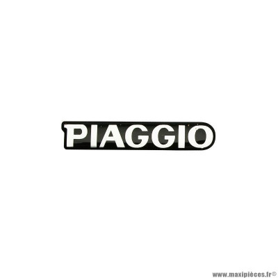 Logo de face avant ''piaggio'' origine piaggio pour scooter 50 zip après 2000 (620944)