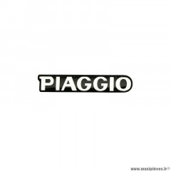 Logo de face avant ''piaggio'' origine piaggio pour scooter 50 zip après 2000 (620944)