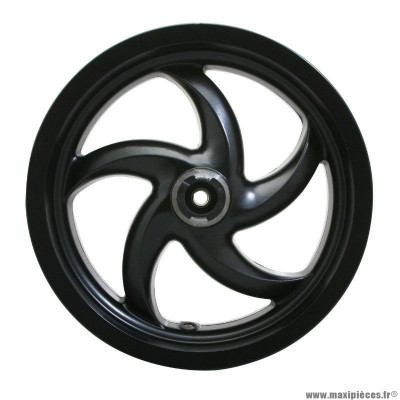 Roue avant complete origine piaggio pour scooter derbi boulevard 2012-2014 noire