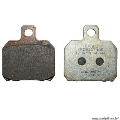 Plaquette de frein origine piaggio pour maxi-scooter 125-250-500 x9 av+ar, 400-500 beverly avant / aprilia 1000 rsv arrière, 1000 tuono arrière (brembo) (647076)