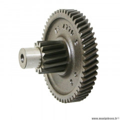 Arbre intermediaire de transmission origine pour scooter piaggio 50 typhoon après 2010, liberty 2t après 2006 / aprilia 50 sr motard après 2010, sport city-one après 2008, scarabeo 2t après 2006 (8278045)