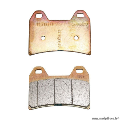 Plaquette de frein avant origine piaggio pour moto-guzzi 1400 california après 2012, audace après 2015, eldorado après 2015, 1200 stelvio, 750 v-7 stone, v-7 racer (paire) (883673)