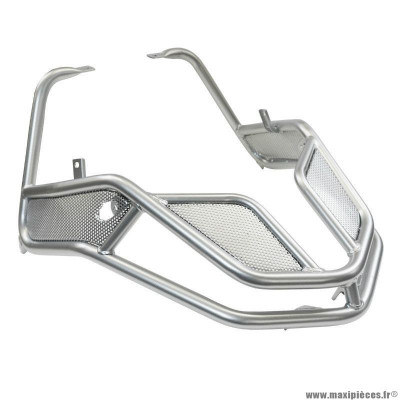 Pare choc avant origine piaggio pour maxi-scooter gilera fuoco 500 après 2007 gris (1B000186)