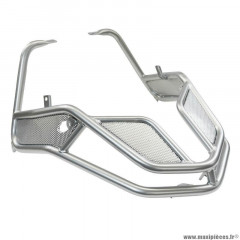 Pare choc avant origine piaggio pour maxi-scooter gilera fuoco 500 après 2007 gris (1B000186)