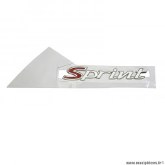 Logo ''sprint'' origine piaggio pour scooter 50-125 vespa sprint après 2014 (1B000943)