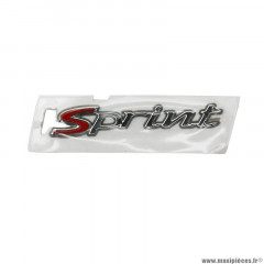 Logo ''sprint'' origine piaggio pour scooter 50-125 vespa sprint après 2014 (1B001263)