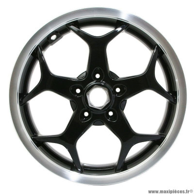Roue avant (3.00x13'') origine piaggio pour maxi-scooter 300-500 mp3 après 2014 version sport noir