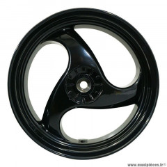 Roue arrière version frein tambour origine piaggio pour 50 à boite 50 nrg 1998-2005 noir