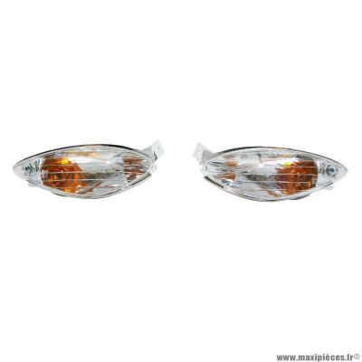 Clignotants avant x2 origine piaggio pour maxi-scooter 125-250-500 x9 1998-2002