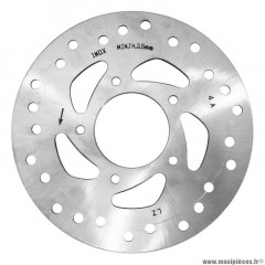 Disque de frein avant origine piaggio pour scooter gilera 50 stalker nacked (56423r)