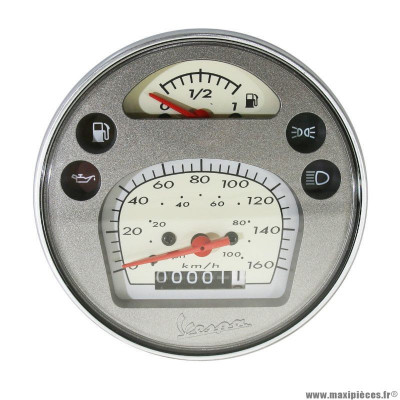 Compteur origine piaggio pour maxi-scooter vespa 125-250-300 gtv après 2006 (639838)