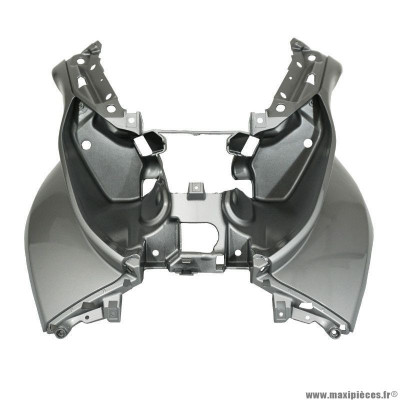 Face avant origine piaggio pour maxi-scooter 125-250-300-400-500 mp3 2008-2014 gris 713-b (65370460EV)