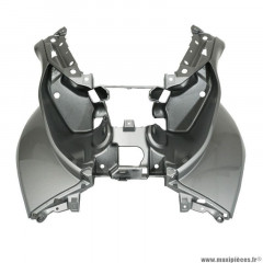 Face avant origine piaggio pour maxi-scooter 125-250-300-400-500 mp3 2008-2014 gris 713-b (65370460EV)