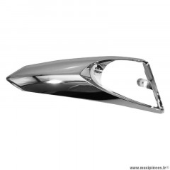 Support clignotant avant gauche origine piaggio pour maxi-scooter 125-250-400 x-evo après 2007 chrome (653930)