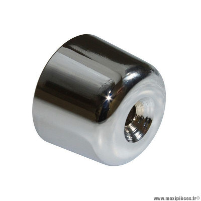 Embout de guidon chrome origine piaggio pour maxi-scooter 125-250-300-400-500 mp3 2008-2014 droit ou gauche (654603)