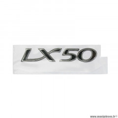 Logo ''lx50'' origine piaggio pour scooter 50 vespa lx (656221)