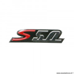 Logo ''s50'' origine piaggio pour scooter 50 vespa-s (656229)