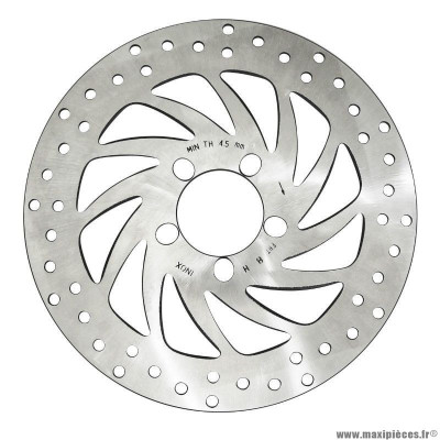 Disque de frein avant (d.278) origine piaggio pour maxi-scooter 125-350-500 x10 (668824)