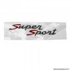 Logo ''supersport'' origine piaggio pour maxi-scooter 125-300 vespa gts après 2009 (672062)
