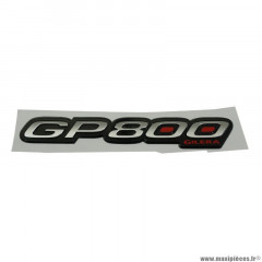 Logo ''gp800'' origine piaggio pour maxi-scooter gilera 800 gp après 2008 (672335)