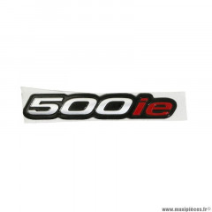 Logo ''500 ie'' origine piaggio pour maxi-scooter gilera 500 fuoco 2007-2014 (672337)