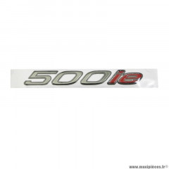 Logo (500 i.e.) origine piaggio pour maxi-scooter 500 mp3 sport après 2011 (674055)