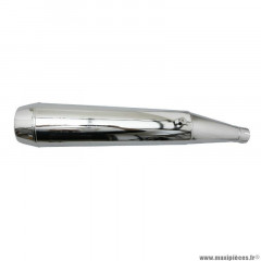 Echappement droit pour moto-guzzi 750 nevada, v7 (2b001678)