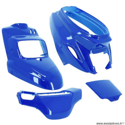 Carrosserie-carénage pour scooter mbk 50 booster après 2004-Yamaha 50 bws bleu yam (kit 4)