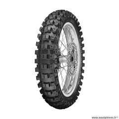 Pneu marque Pirelli pour moto 19'' 110-90-19 scorpion mx32 mid hard rear tt 62m (nhs)